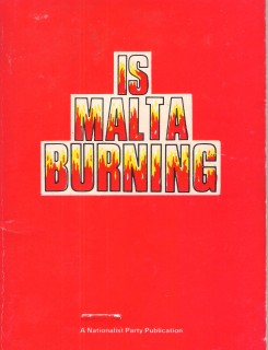is Malta burning