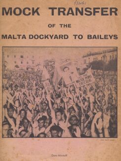 moc transfer of the Malta dockyards to Bailleys