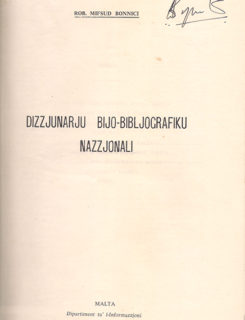 dizzjunarju bijo-bibljografiku