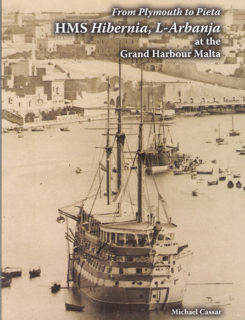plymouth to pieta hms hibernia l-arbanja at the grand harbour Malta