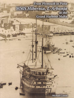 plymouth to pieta hms hibernia l-arbanja at the grand harbour Malta