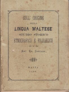 sull origine della lingua maltese