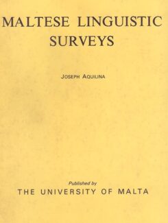 Maltese linguistic surveys