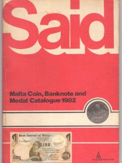 Malta coin banknotes and medal catalogue 1982