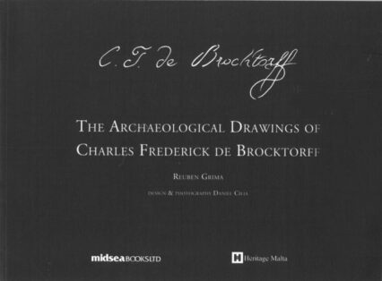 Archaeological Drawing of Charles Frederick D Brocktorff