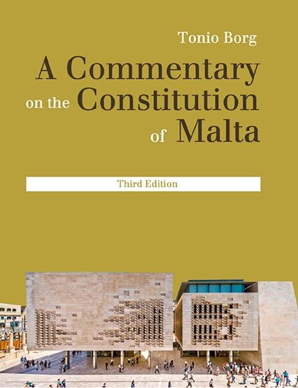 A Commentary On The Constitution Of Malta (Third Edition)