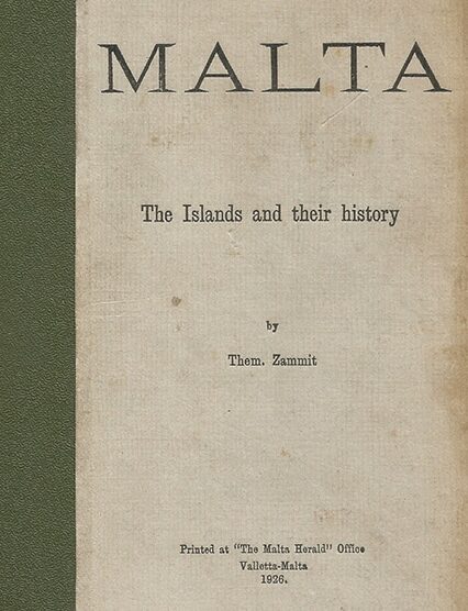 Malta The Islands And Their History